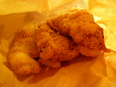 いなり&チキン専門店 いなり寿し家の香ばしいガーリックチキン