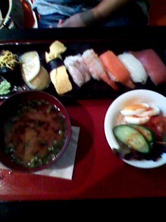 寿司ランチ 雅のお得ランチセット