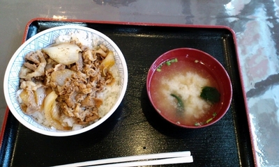 どん亭の牛丼並