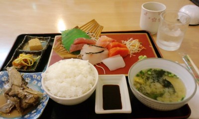 さかなや厨房 海山味 500円さしみ定食