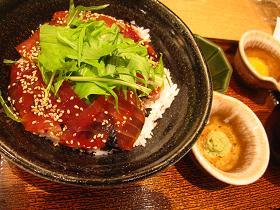 ヘルシー定食♪大戸屋の鉄火丼